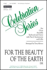 For the Beauty of the Earth SAB choral sheet music cover